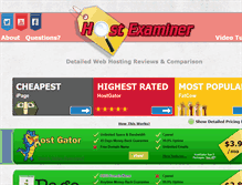 Tablet Screenshot of hostexaminer.com